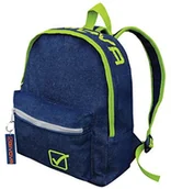 Plecaki - Givova Givova, plecak University jeans, jeans ciemno/żółty fluo, rozmiar uniwersalny B024 - miniaturka - grafika 1