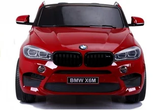 Import leantoys Auto na Akumulator Nowe BMW X6M Czerwone Lakierowane - Pojazdy elektryczne dla dzieci Import leantoys Auto na Akumulator Nowe BMW X6M Czerwone Lakierowane - Pojazdy elektryczne dla dzieci - miniaturka - grafika 5