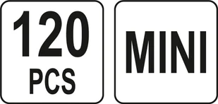 Grene Yato ZESTAW BEZPIECZNIKÓW MINI 120 SZT YT-83146 - Bezpieczniki elektryczne - miniaturka - grafika 3