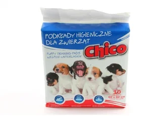 Maty do nauki sikania Chico 10 szt. 60x60 - Maty do nauki czystości - miniaturka - grafika 5