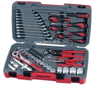 Zestawy narzędziowe - TENG TOOLS TENGTOOLS ZESTAW NARZĘDZI NASADOWYCH 68 el T1268-P 167580109 - miniaturka - grafika 1