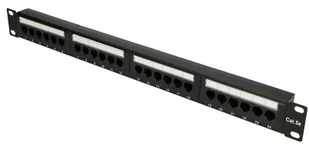 ExtraLink ExtraLink Patch panel Extralink EX.9809 1U kat 5e 24xRJ-45 EX.9809 - Wtyczki i adaptery - miniaturka - grafika 2