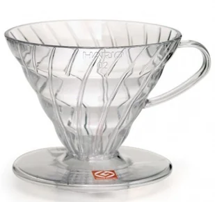Hario plastikowy Drip V60-03 - Clear VD-03T (VD-02T) - Pozostałe akcesoria kuchenne - miniaturka - grafika 5