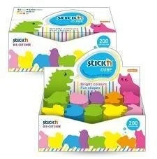 Stickn Kostki kształty mini zwierzęta (30szt) mix - Artykuły biurowe - miniaturka - grafika 2