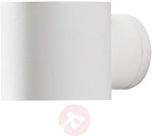 Konstmide Kinkiet zewnętrzny Modena Round, okrągły, biały - Lampy ogrodowe - miniaturka - grafika 2