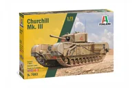 Modele do sklejania - Italeri Brytyjski czołg piechoty Churchill Mk. III 7083 - miniaturka - grafika 1