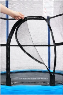 HyperMotion Trampolina domowa 140cm z siatką ochronną - dla dzieci 3-6 lat TRAMPOLINA MINI 55 - Zabawki i gry sportowe - miniaturka - grafika 23