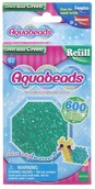 Prace ręczne dla dzieci - AQUABEADS Zielone koraliki-klejnociki - miniaturka - grafika 1
