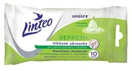 Chusteczki nawilżane - Linteo Chusteczki nawilżane do codziennego użytku Refresh 10 szt - miniaturka - grafika 1