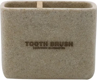 baliv BALIV Kubek łazienkowy 140 brązowy - Kubki na szczoteczki do zębów - miniaturka - grafika 2