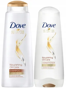 Dove Zestaw do Włosów Oil Care Szampon Odżywka - Szampony do włosów - miniaturka - grafika 3