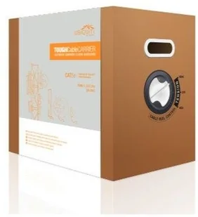 Ubiquiti TOUGHCable Carrier Cat 5e, 24 AWG, Outdoor Shielded, Gray, 305m TC-CARR - Kable miedziane - miniaturka - grafika 4