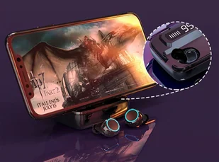 Strado TWS IPX7 M11 czarne - Słuchawki - miniaturka - grafika 6