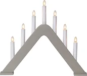 Pozostałe oświetlenie - Star 241 71, świecznik "jarve", plastikowe okna, E10, beżowy, 5.0 x 41.0 x 36.0 cm 241-71 - miniaturka - grafika 1