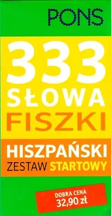 Lektorklett PONS Fiszki 333 słowa hiszpański Zestaw startowy - Pomoce naukowe - miniaturka - grafika 2