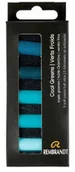 Kredki, ołówki, pastele i pisaki - Talens Rembrandt Soft Pastels Cool Greens Set 31820525 - miniaturka - grafika 1