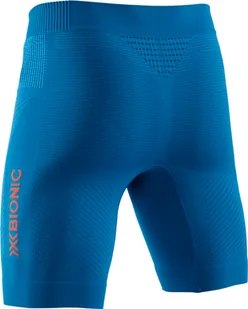 XBIONIC XBIONIC spodenki biegowe termoaktywne INVENT 4.0 RUNNING SHORT niebieskie - Spodnie sportowe męskie - miniaturka - grafika 2