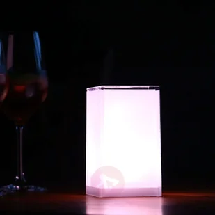 Smart&Green Przenośna lampa stołowa Cub, aplikacja, RGBW - Lampy ogrodowe - miniaturka - grafika 2