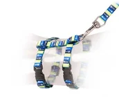 Szelki dla kotów - Duvo+ DUVO+ Regulowane Szelki dla Kota W RYBKI + Smycz OF-A-VAT015396 - miniaturka - grafika 1