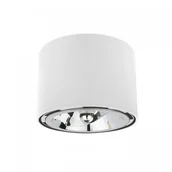 Lampy sufitowe - Spectrum CHLOE AR111 okrągła biała nieruchoma downlight SLIP005010 - miniaturka - grafika 1