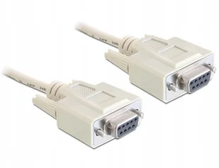Delock Kabel Transmisyjny RS232 9F/9F 5m - Złącza, przejściówki, adaptery - miniaturka - grafika 3