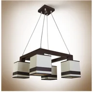 Lampy sufitowe - Light4home Żyrandol na drutu GRANADA 4xE14/40W/230V - miniaturka - grafika 1