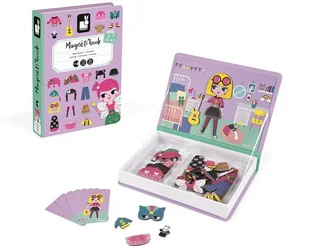 Janod Magnetyczna układanka Kostiumy Dziewczynka Magnetibook kolekcja 2018, J02718 - Układanki dla dzieci Janod Magnetyczna układanka Kostiumy Dziewczynka Magnetibook kolekcja 2018, J02718 - Układanki dla dzieci - miniaturka - grafika 4