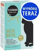 Mokra karma dla kotów - Cosma Mieszany pakiet próbny Soup 4 x 40 g - miniaturka - grafika 1
