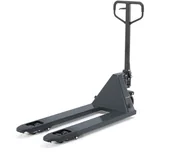 Wózki magazynowe - AJ Produkty Wózek paletowy, quick lift, 2000 kg, 1150 mm, poliuretan, szary - miniaturka - grafika 1