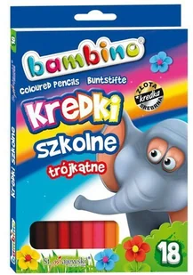 St. Majewski Kredki BAMBINO ołówkowe 18kol. - Przybory szkolne - miniaturka - grafika 4