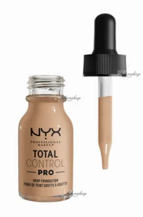 NYX Professional Makeup Professional Makeup - TOTAL CONTROL PRO - DROP FOUNDATION - Podkład do twarzy w kropelkach - 13 ml - 25 - EBONY NYXTKML-13ML-04 - Podkłady do twarzy - miniaturka - grafika 2