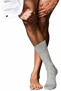 FALKE nr męski 7 skarpet Finest Merino, brązowy, 45-46 - Skarpety termoaktywne - miniaturka - grafika 6