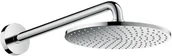 Deszczownice - Hansgrohe Raindance Select S 240 1jet P Deszczownica okrągła 24 cm z ramieniem ściennym 39 cm chrom 27607000 - miniaturka - grafika 1