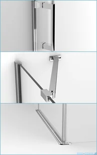 Besco Viva kabina prostokątna prawa 120x90x195cm przejrzyste VPP-129-195C - Kabiny prysznicowe Besco Viva kabina prostokątna prawa 120x90x195cm przejrzyste VPP-129-195C - Kabiny prysznicowe - miniaturka - grafika 4