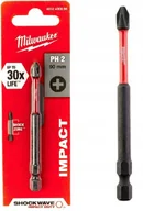 Bity - MILWAUKEE Milwaukee Bit Udarowy Końcówka Shockwave PH2 90mm - miniaturka - grafika 1