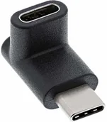 Adaptery i przejściówki - InLine 35807 USB 3.1 adapter, wtyczka USB typu C do gniazda C, zagięta u góry/na dole (Gen.2) 35807 - miniaturka - grafika 1