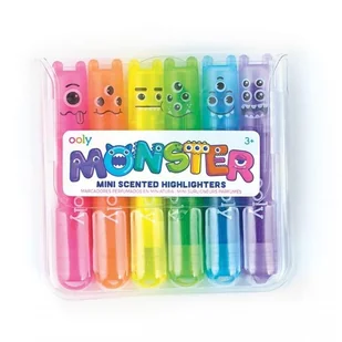 Pachnące Flamastry Neonowe Małe Potworki KOLOROWE BALONIKI - Markery permanentne - miniaturka - grafika 2