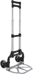 Homcom wózek aluminiowy do przewożenia ładunków, składany, max. obciążenie 70 kg E7-0006 - Wózki magazynowe - miniaturka - grafika 2