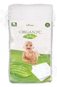 Organyc Organyc, Płatki kosmetyczne z bawełny organicznej dla dzieci, 60 szt. - Waciki, płatki i patyczki kosmetyczne - miniaturka - grafika 2