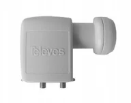 Konwertery satelitarne - Televes Konwerter Sat Twin szary [747002] - miniaturka - grafika 1