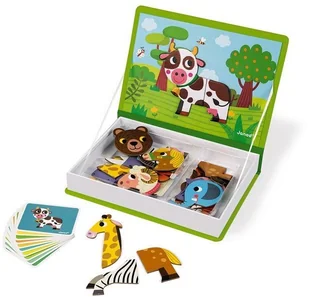Janod Magnetyczna układanka Zwierzęta - Układanki dla dzieci - miniaturka - grafika 11