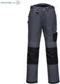 Odzież robocza - Portwest T601 SPODNIE ROBOCZE PW3; SZARY/CZARNY - miniaturka - grafika 1