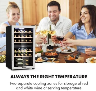 Klarstein TK15-Vinamour-29D - Chłodziarki do wina - miniaturka - grafika 4