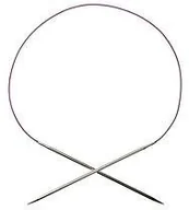 Pozostałe akcesoria kuchenne - KnitPro Nova rundstricknadeln niklowana metalowy, wielokolorowa, 3,00mm / 150cm (10515) KP10515 - miniaturka - grafika 1