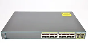 Cisco Catalyst 2960 Plus 24 10/100 PoE + 2 T/SFP LAN Base (WS-C2960+24PC-L) - Switche - miniaturka - grafika 3
