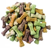 Przysmaki dla psów - LOLO PETS LOLO PETS Ciastka Dla Psa Kosci Mini Mix 3kg - miniaturka - grafika 1