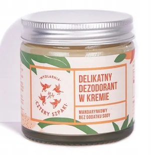 Cztery Szpaki Dezodorant W Kremie Mandarynkowy - Dezodoranty i antyperspiranty unisex - miniaturka - grafika 8