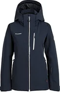 Kurtki i kamizelki sportowe damskie - Mammut Mammut Stoney Thermo damska kurtka hardshellowa morski-biały S 1010-28180 - miniaturka - grafika 1