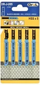 Piły ręczne - DREL Brzeszczoty do wyrzynarek DR-J-U05 50mmx 0,8mm 5szt Typ chwytu "U" - miniaturka - grafika 1