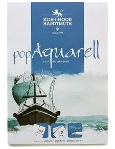 KOH-I-NOOR Blok biurowy Blok akwarelowy A4 Pop aquarell WIKR-941687 WIKR-941687 - Notesy i bloczki - miniaturka - grafika 5
